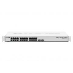 MikroTik CSS326-24G-2S+RM (24x 1Gb Ethernet ports, 2x SFP+ ports)